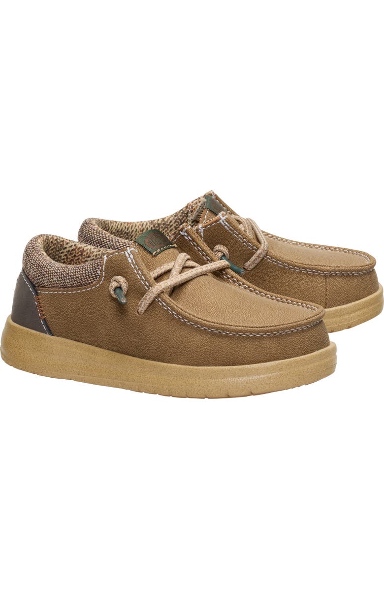 Hey Dude Kids' Paul Classic Slip-On, Alternate, color, Nut