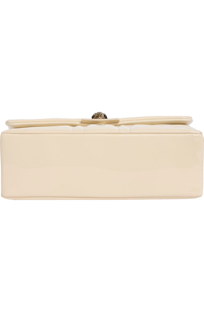 Kurt Geiger London Kensington Leather Union Jack Crossbody Bag, Alternate, color, Cream