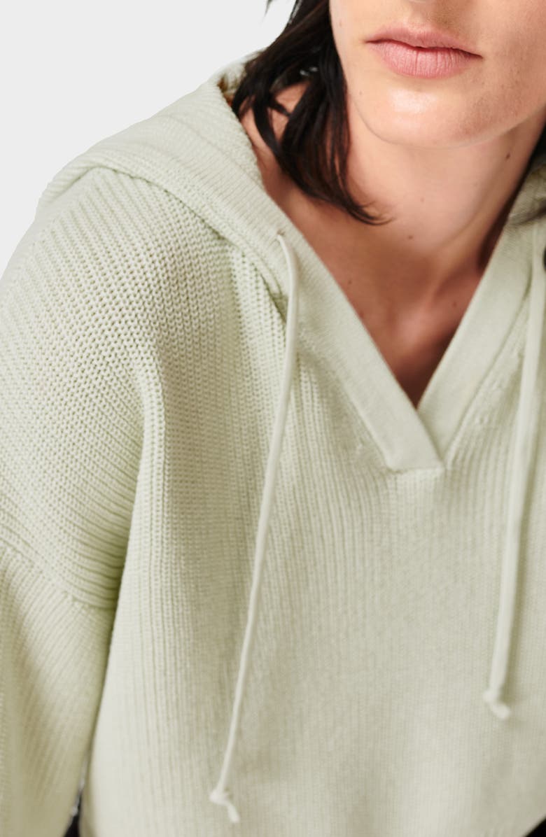 Sweaty Betty Summer Beach Crop Hoodie, Alternate, color, Eau De Nil Green