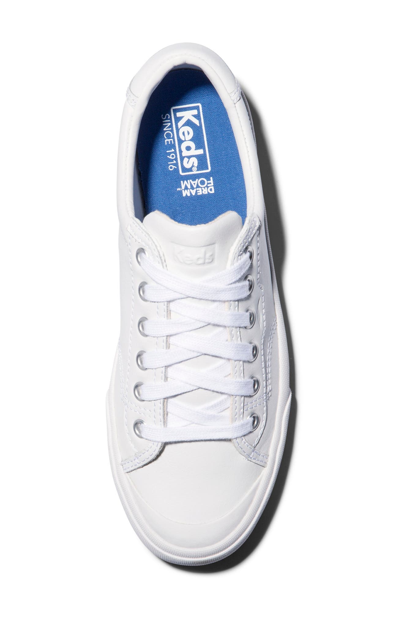 Keds<sup>®</sup> Crew Kick 75 Leather Sneaker, Alternate, color, 