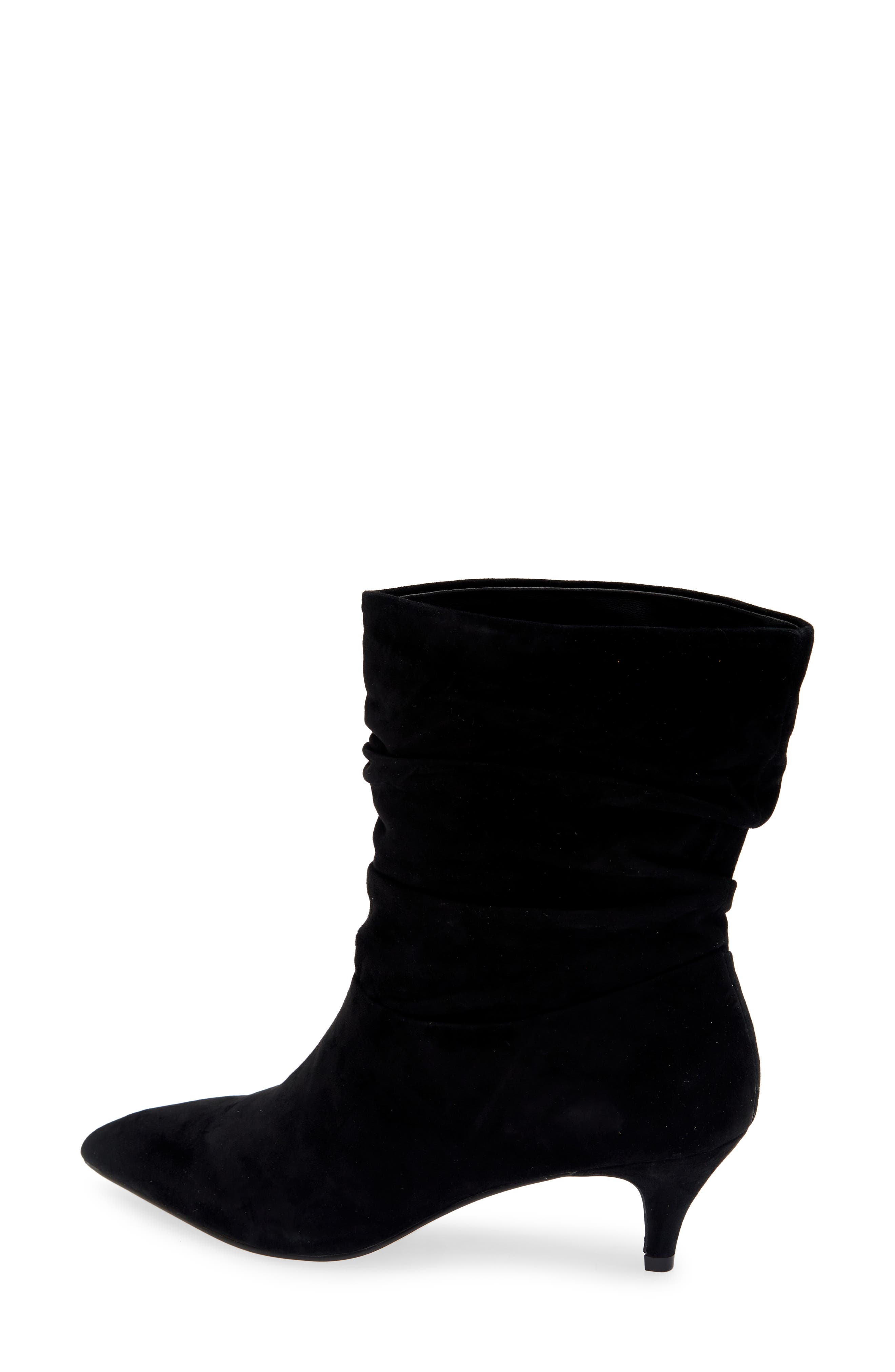 Brinwood Slouchy Bootie, Alternate, color, BLACK SUED