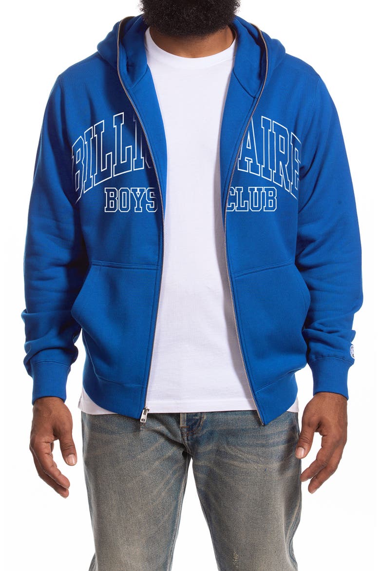 Club Cotton Zip Hoodie, Main, color, LAPIS BLUE