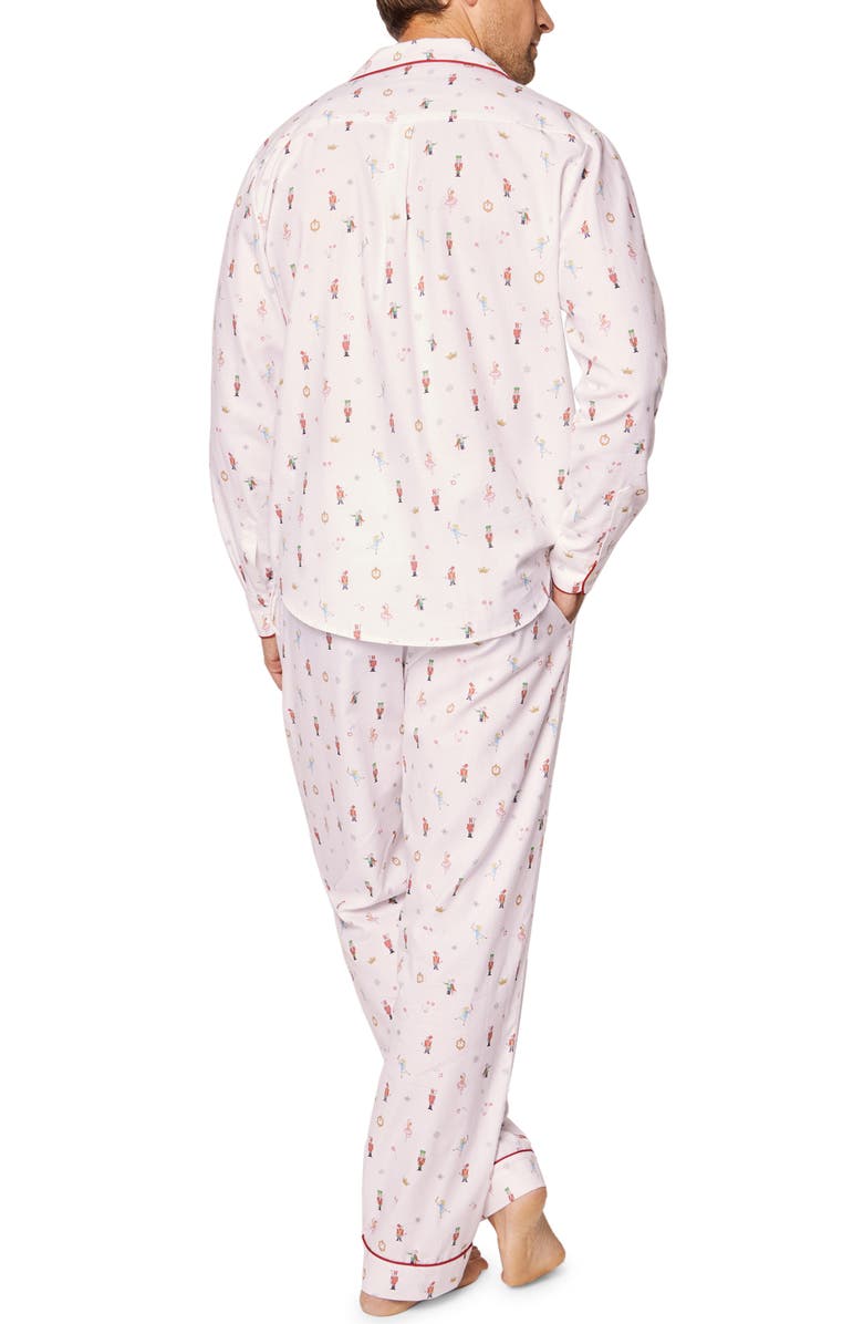 Petite Plume Nutcracker Cotton Pajamas, Alternate, color, 
