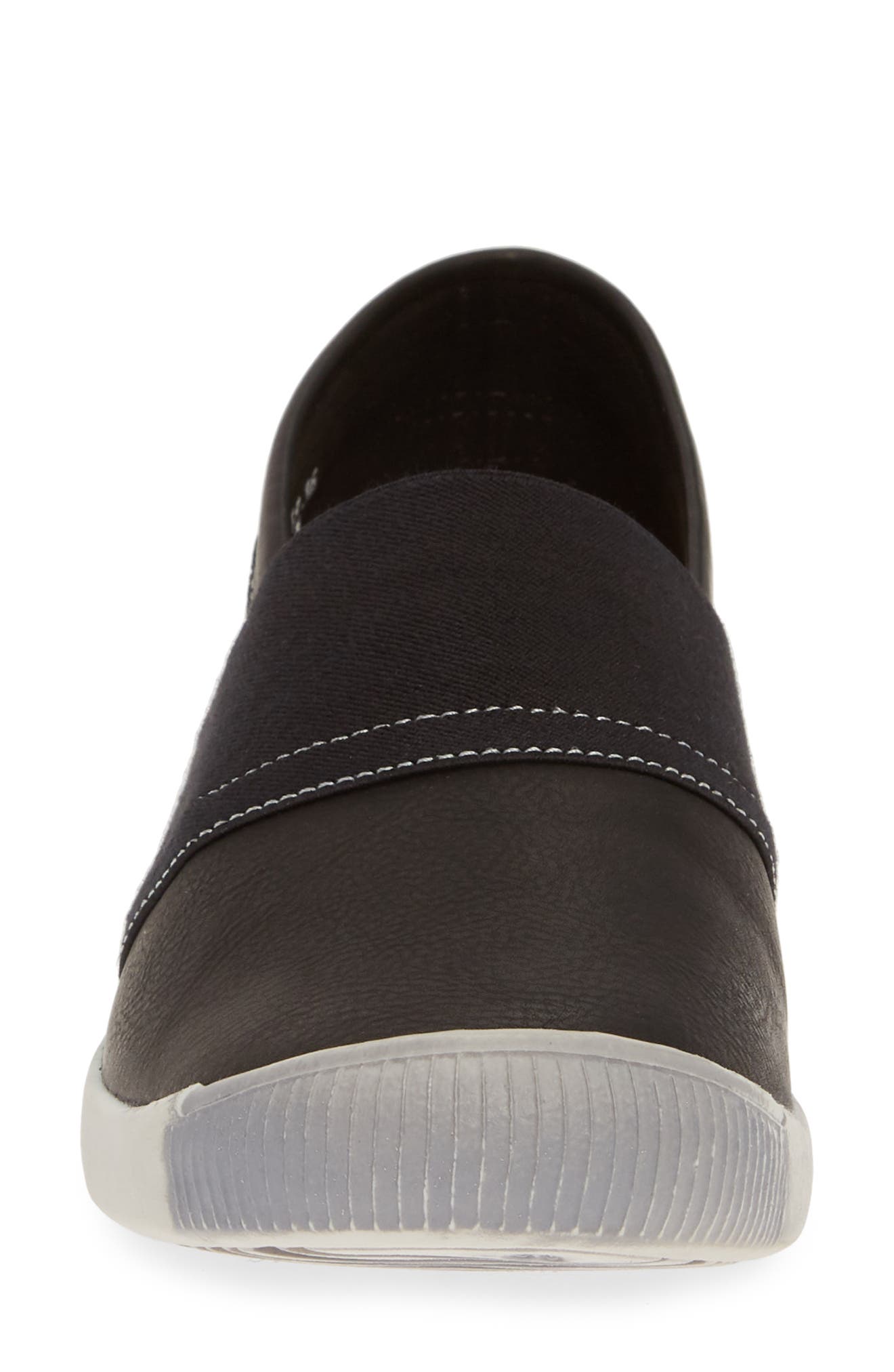 Ino Slip-On Sneaker, Alternate, color, BLACK LEATHER