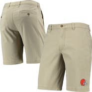Tommy Bahama Men's Tommy Bahama Khaki Cleveland Browns Boracay Tri-Blend Shorts