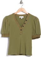 JASON WU Puff Sleeve Top