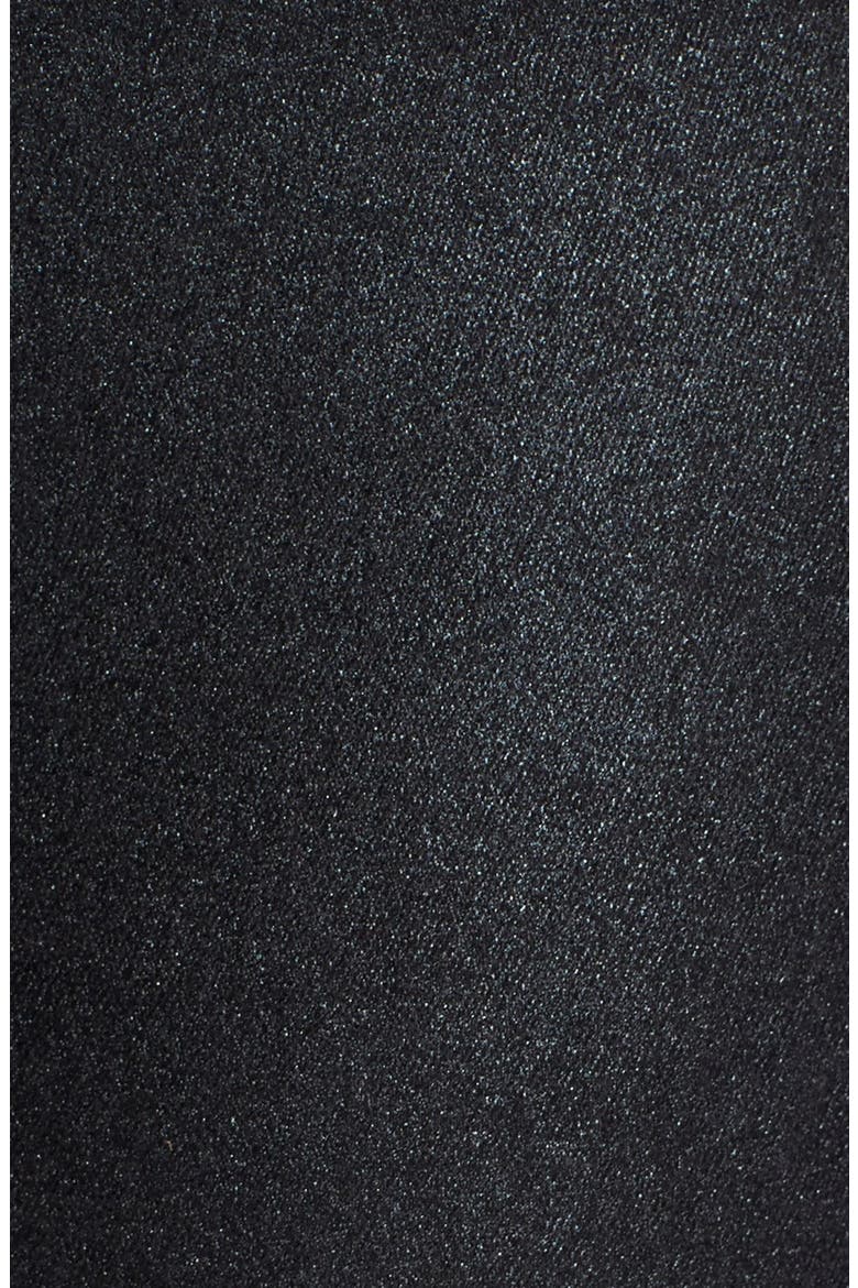 Coated Twill Leggings, Alternate, color, BLACK