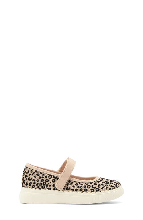Harper Canyon Kids' Pearrla Play Bottom Mary Jane Flat In Animal Print