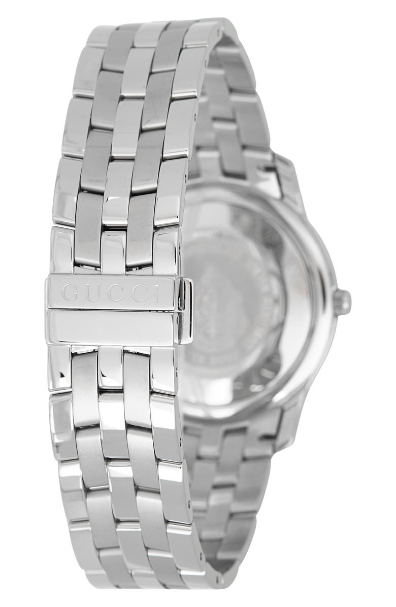 Gucci 5505 Stainless Steel Bracelet Watch, 42mm, Alternate, color, 