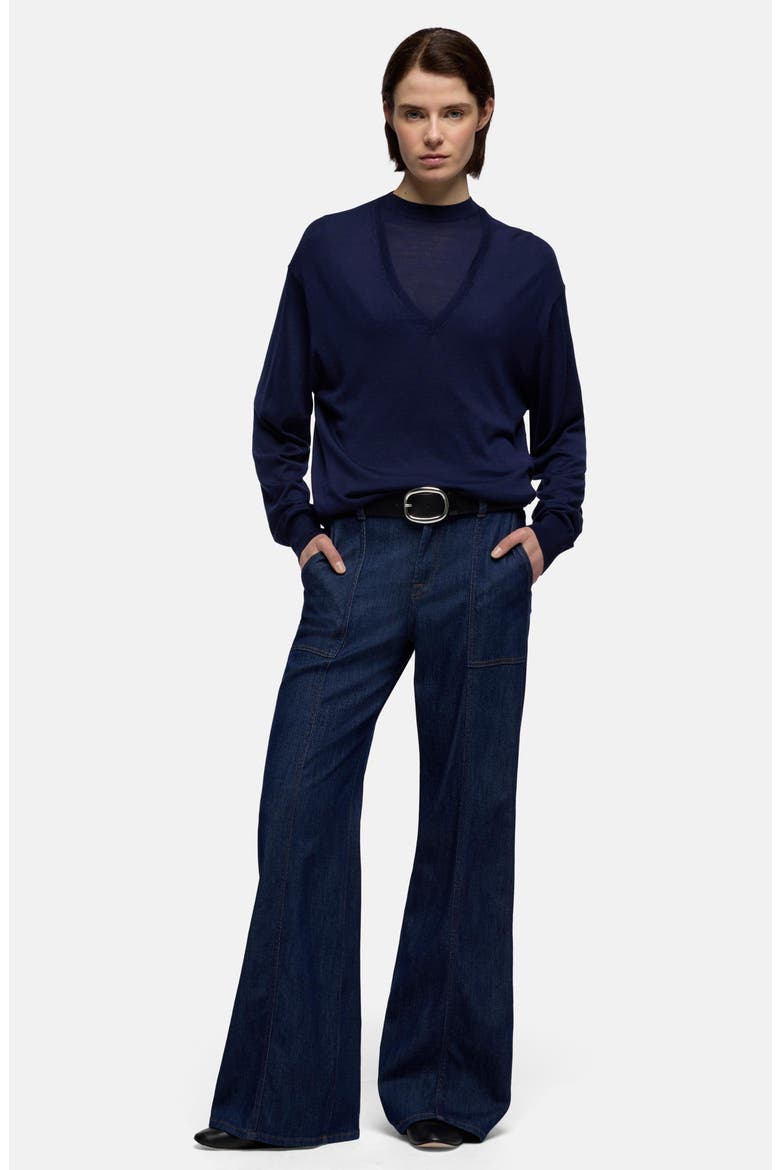 Utility Lotta Wide Leg Jeans, Alternate, color, HALONA