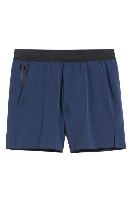 Ten Thousand Interval Lined 5-inch Training Shorts In Navy