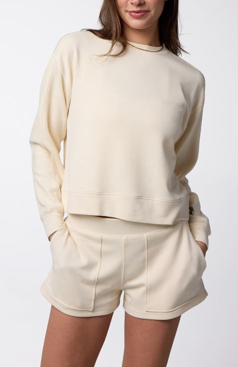 Women's Active Lifestyle You Know You Play Cropped Crew Sweatshirt