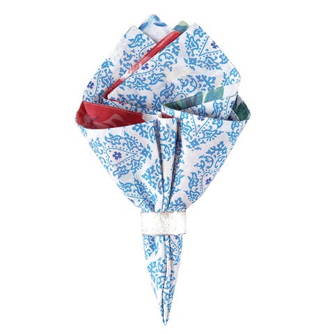 Madeline Cotton Reversible Napkin Set of 6
