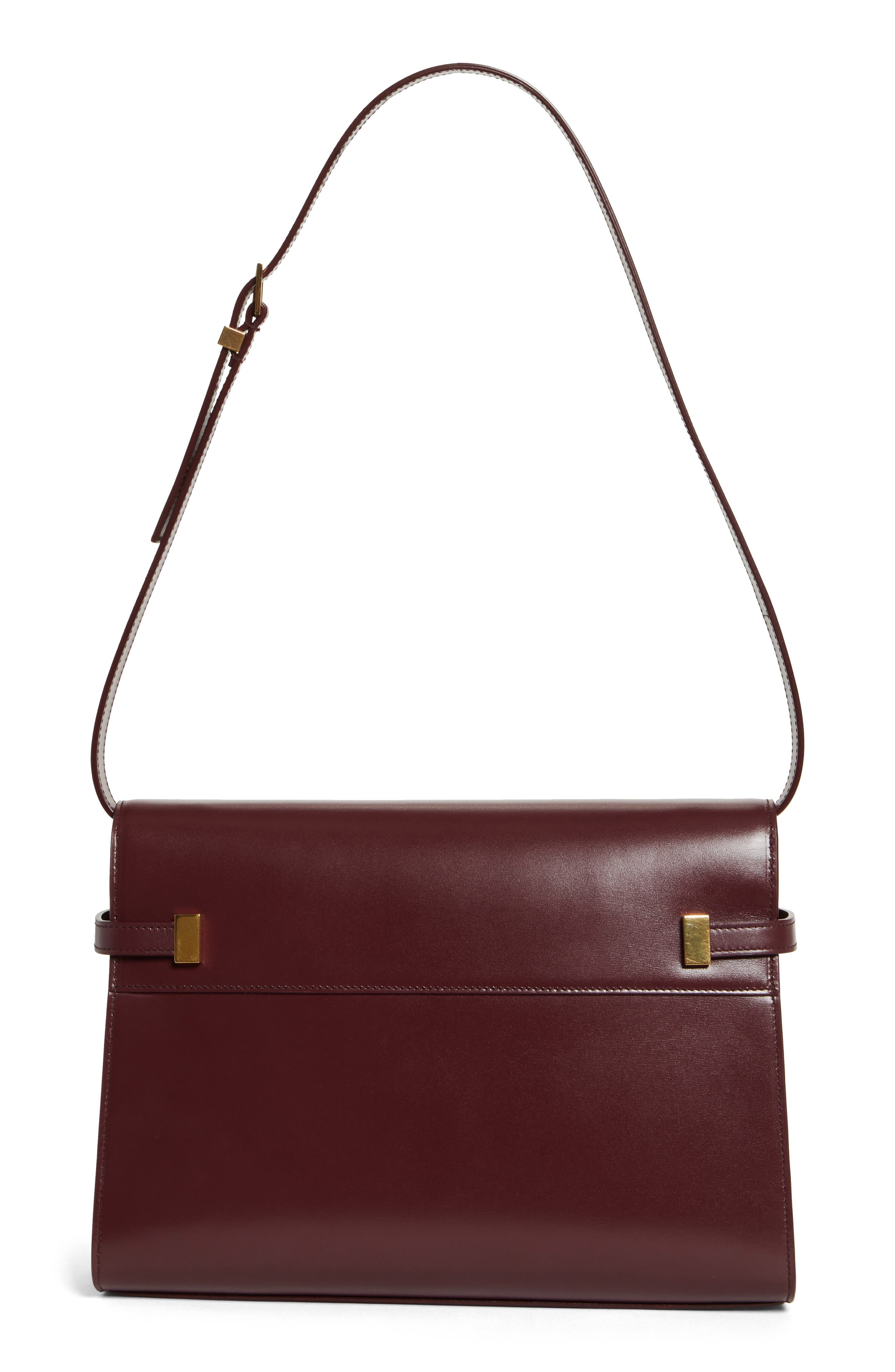 Medium Manhattan Shoulder Tote, Alternate, color, ROUGE LEGION