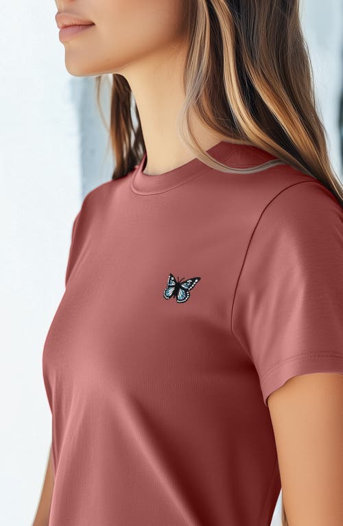DALIX DALIX BUTTERFLY WOMENS RELAXED TEE