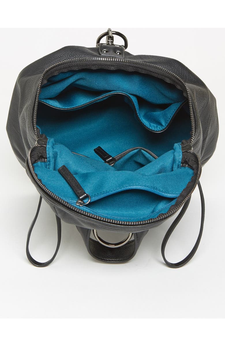 POVERTY FLATS by rian Faux Leather Backpack, Alternate, color,