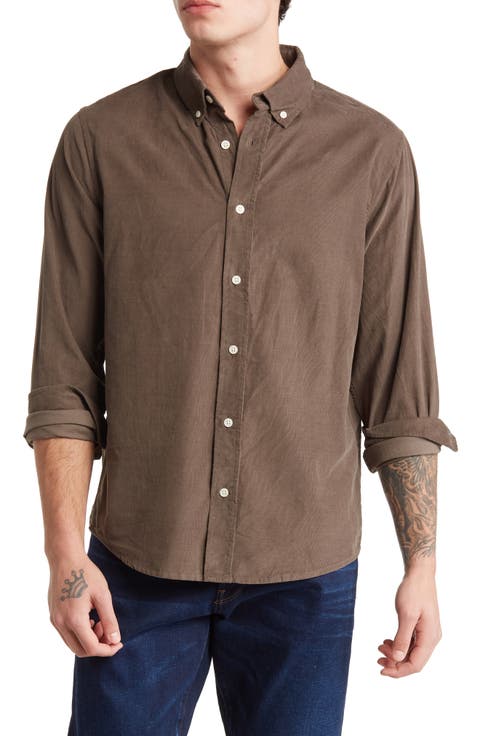 Corduroy Long Sleeve Shirt