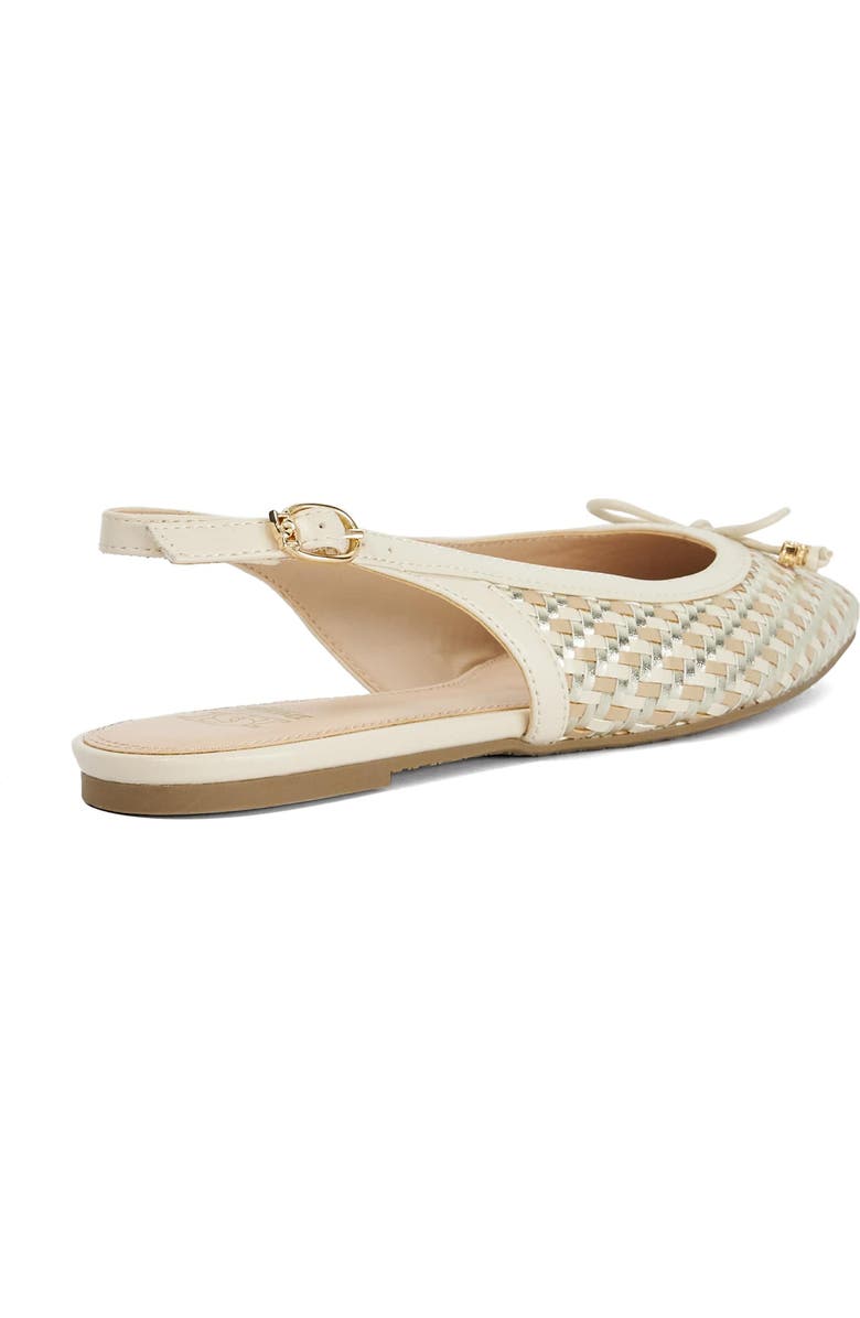 Dune London <p>Haiiden Slingback Flat (Women)</p>, Alternate, color,