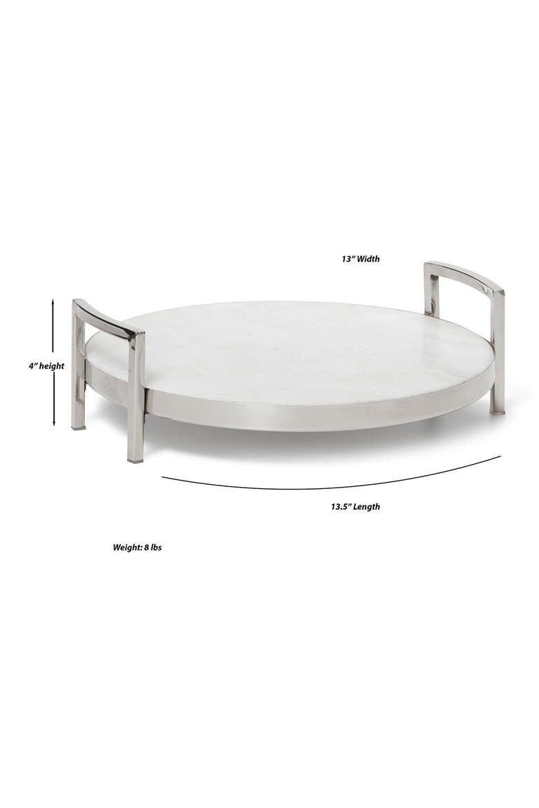 Marble Bar Serving Tray, Alternate, color, WHITE