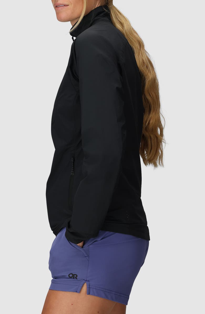 Outdoor Research Deviator Wind Jacket, Alternate, color, Black