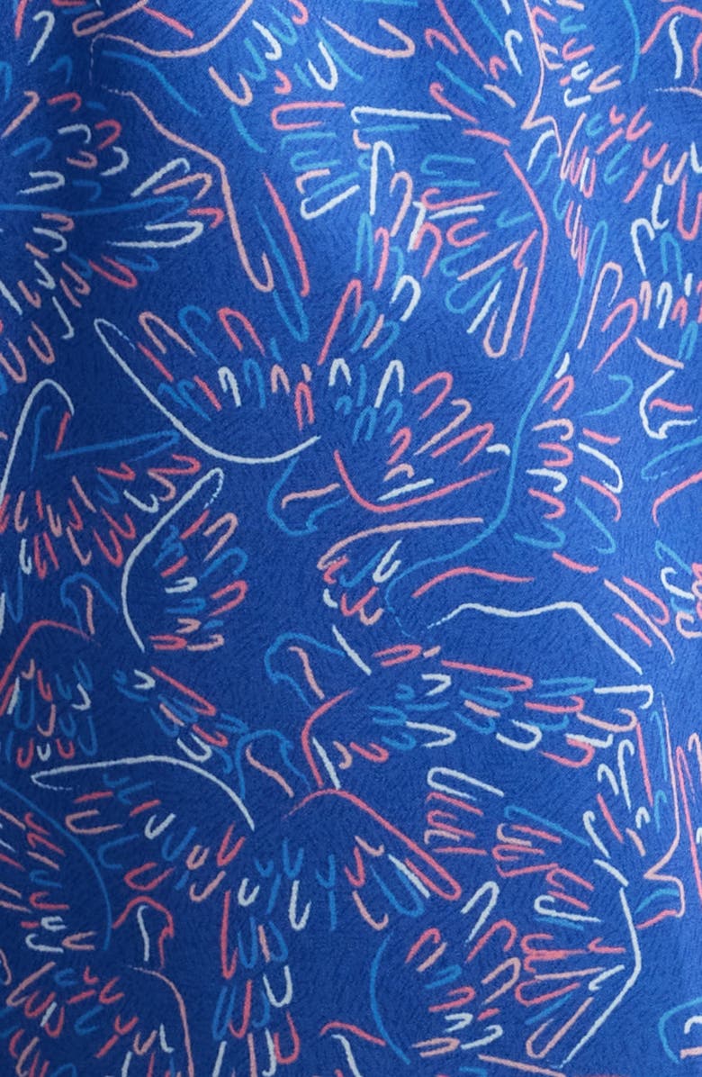 Peter Millar Polly Want Swim Trunks, Alternate, color, Tide