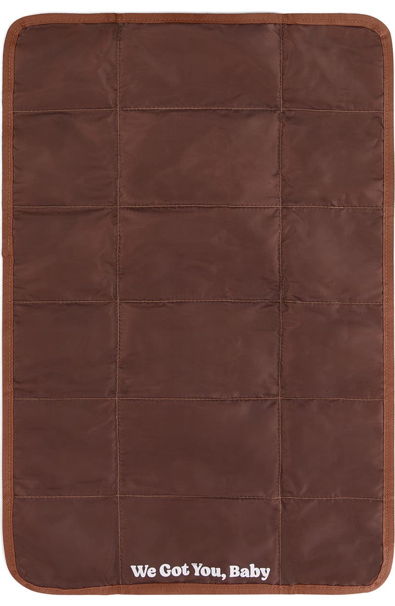 Huggies Signature Diaper Crossbody Bag, Alternate, color, Cognac
