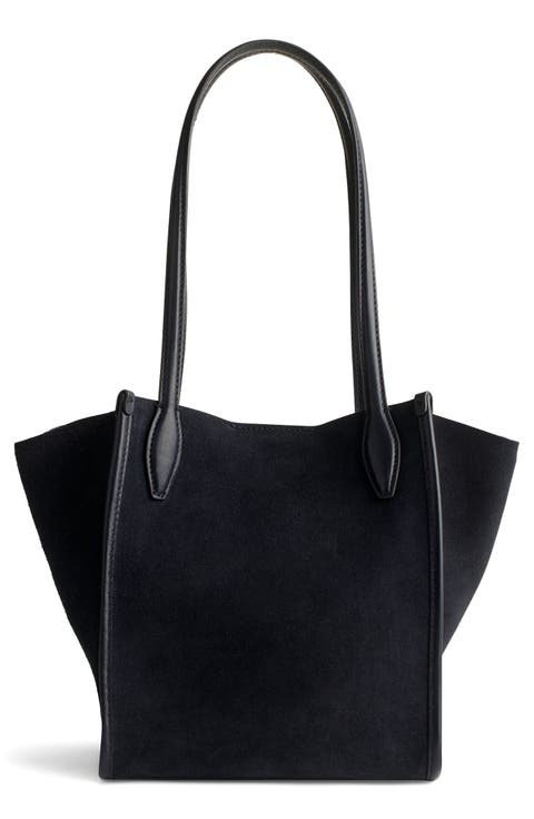 The Small Lexington Suede Tote