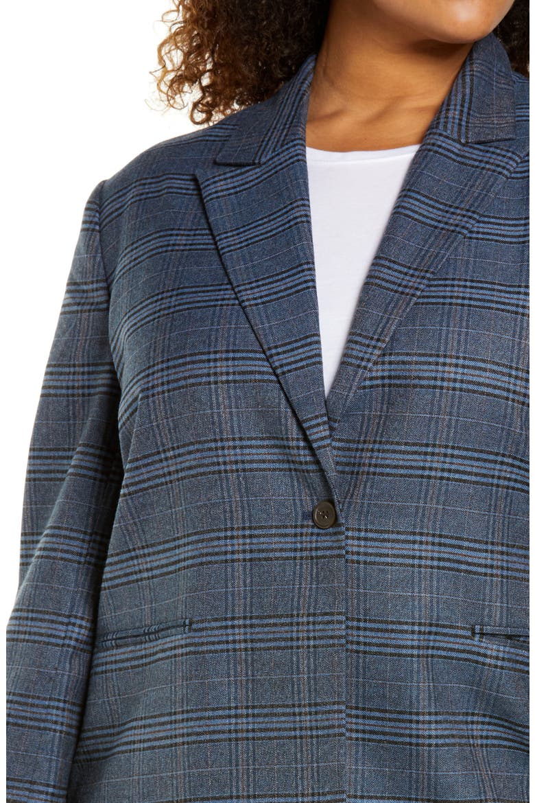 Plaid Blazer, Alternate, color, NAVY- BLACK HERITAGE PLAID