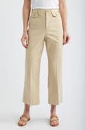 SPANX® Easy Flare Crop Cotton Blend Pants