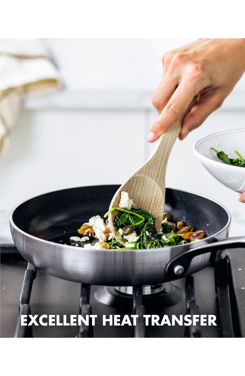 GreenPan Venice Pro Noir 8-Inch Stainless Steel Ceramic Nonstick Frying Pan, Alternate, color, 