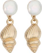 Panacea Freshwater Pearl Drop Earrings
