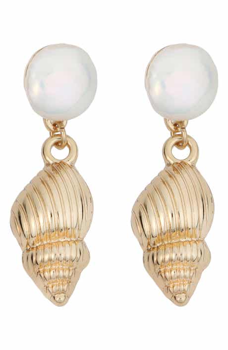 Panacea Freshwater Pearl Drop Earrings