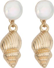 Panacea Freshwater Pearl Drop Earrings