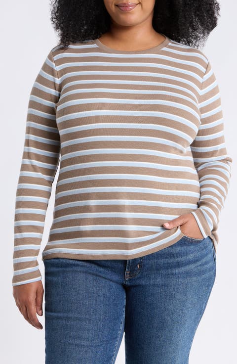 Crewneck Knit Top