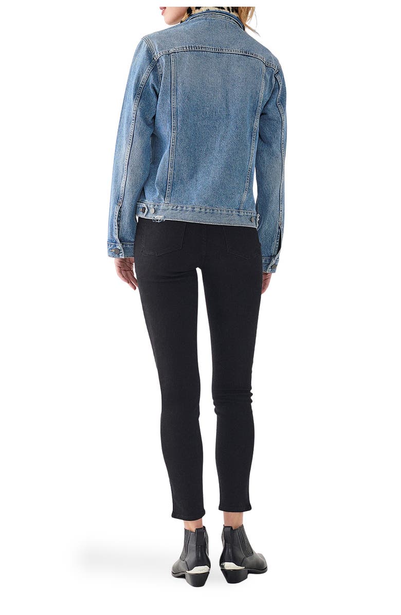 DL1961 Clyde Classic Trucker Jacket, Alternate, color, 