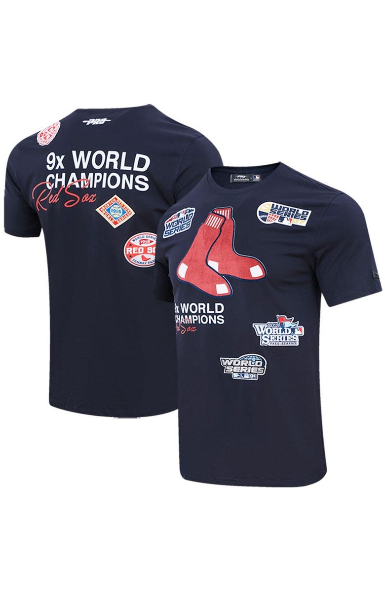 PRO STANDARD Men's Pro Standard Navy Boston Red Sox Championship T-Shirt, Main, color, 