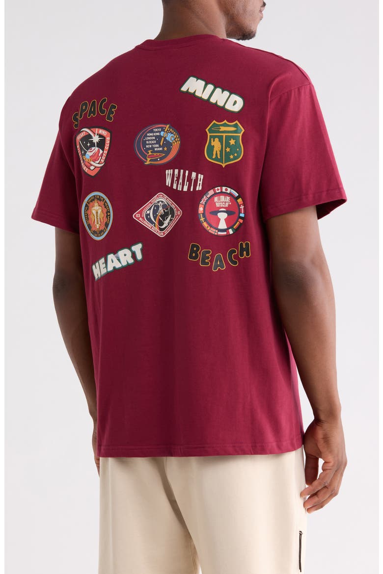 BB Mantra Cotton Graphic T-Shirt, Alternate, color, RHODODENDRON