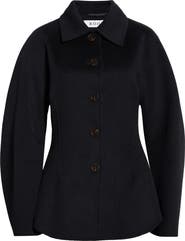 Róhe Sculptural Double Face Wool Jacket