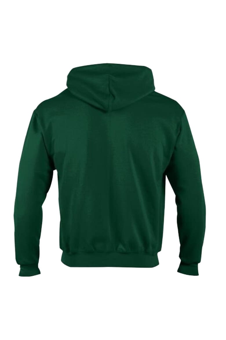 Men's Champion  Green Green Bay Packers Powerblend Fleece Full-Zip Hoodie, Alternate, color, Green