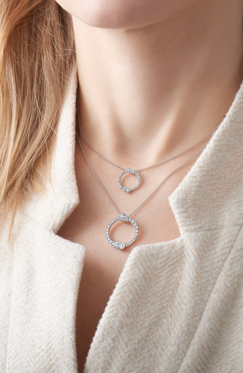 Kwiat Eclipse Yin Yang Diamond Pendant Necklace, Alternate, color, 