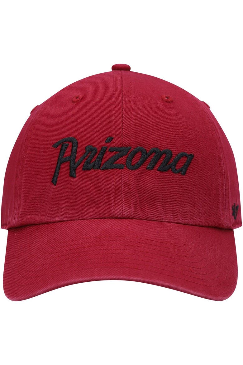 Men's '47 Cardinal Arizona Cardinals Crosstown Clean Up Adjustable Hat, Alternate, color, Cardinal