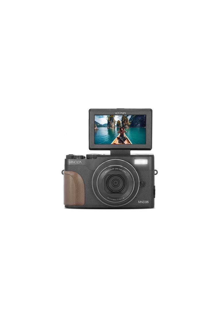 MND35 64MP Auto Focus 4K UHD Camera, Alternate, color, BLACK