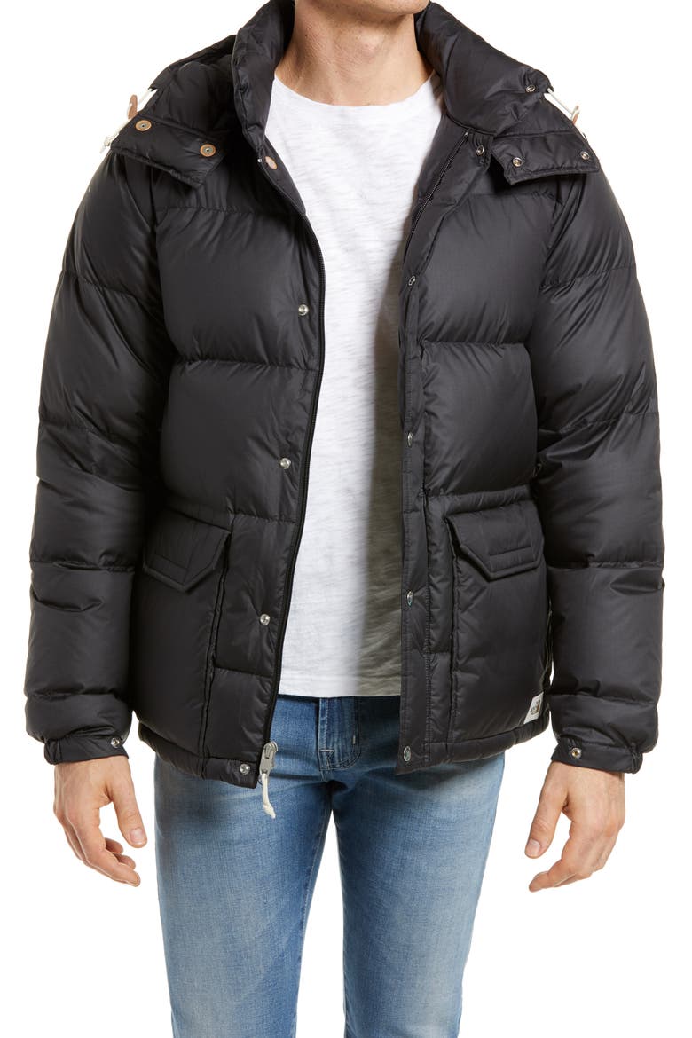 Sierra Sierra Hooded Down Parka, Main, color, TNF BLACK