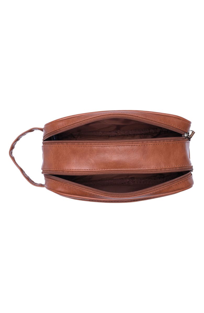 Original Penguin Double Zip Travel Dopp Kit, Alternate, color, Tan