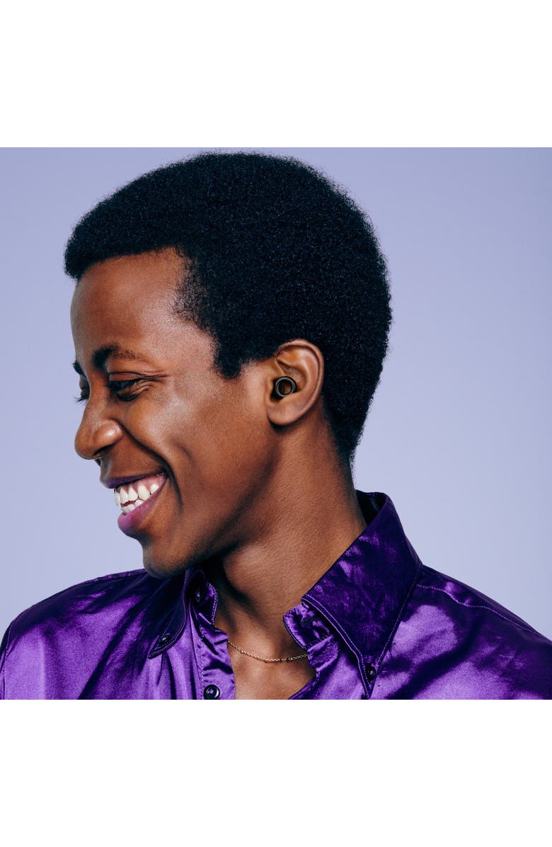 LOOP Experience 2 Earplugs Stylish Hearing Protection for Concerts & Festivals, Alternate, color, Black