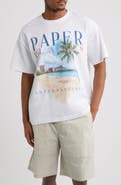 PAPER PLANES Hawaii Beach Graphic T-Shirt