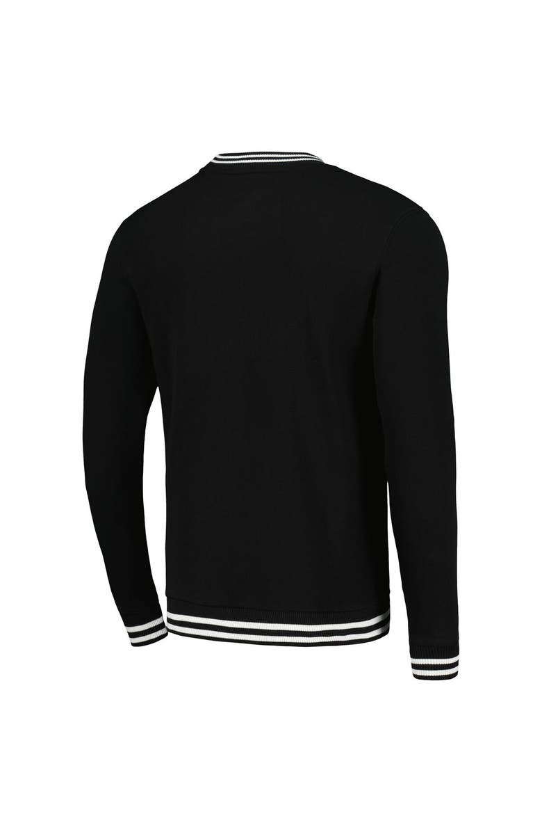 Stadium Essentials Men's Stadium Essentials Black Brooklyn Nets Club Level Pullover Sweatshirt, Alternate, color, Black