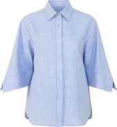 Callas Milano Georgie Shirt with flared sleeves