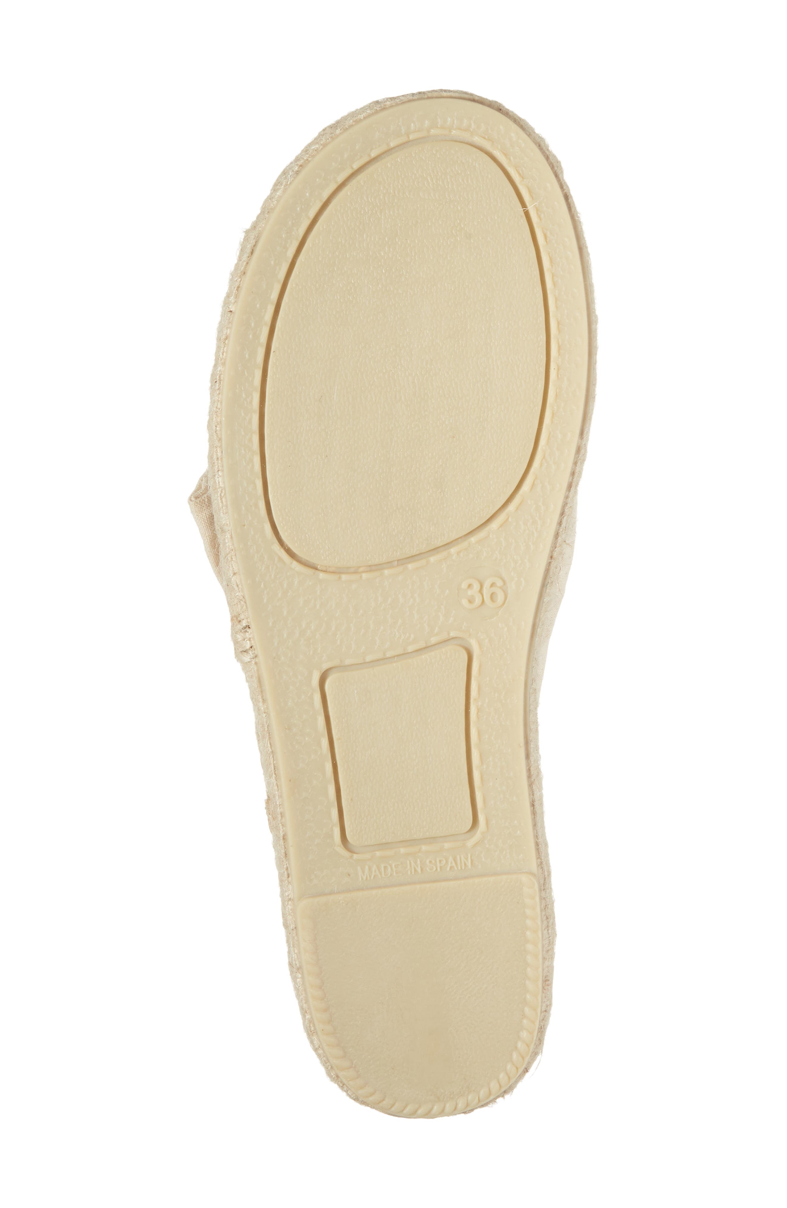 Toni Pons Elina Espadrille Slide Sandal, Alternate, color, Cream