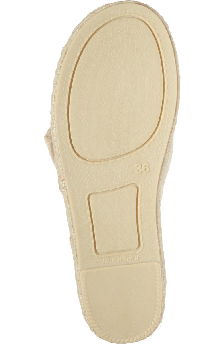 Toni Pons Elina Espadrille Slide Sandal, Alternate, color, Cream
